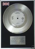 A-HA - 7" Platinum Disc - THE SUN ALWAYS SHINES ON TV