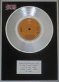 Abba - 7 inch Platinum disc - Gimme, Gimme, Gimme