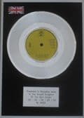 ABBA - 7 inch Platinum Disc - I DO, I DO, I DO, I DO