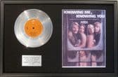 ABBA - 7" Platinum Disc & Song Sheet - KNOWING ME KNOWING YOU
