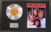ABBA - Platinum Disc & Song Sheet - GIMME, GIMME, GIMME