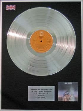 ABBA - Platinum LP Disc - ARRIVAL