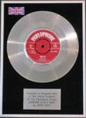 ADAM FAITH -7" Platinum Disc- SOMEONE ELSE'S BABY