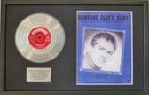 ADAM FAITH -Platinum Disc SongSheet-SOMEONE ELSE'S BABY