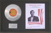 AL MARTINO - Platinum Disc & Songsheet - SPANISH EYES