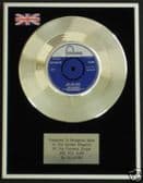 ALLISONS - 7" Platinum Disc - ARE YOU SURE