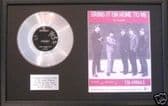 ANIMALS-Platinum Disc&songsheet-BRING IT ON HOME TO ME