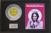 ANNE-MARIE DAVID-7" Platinum Disc&SongSheet-WONDERFUL DREAM