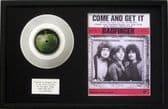 BADFINGER - 7" Platinum Disc & Song Sheet - COME AND GET IT