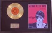 BARBRA STREISAND-Gold-Disc&SongSheet-SECONDHAND