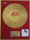 BARBRA STREISAND - LP 24 Carat Gold Disc - GUILTY