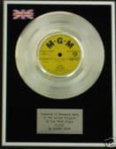 BARRY RYAN - 7" Platinum Disc - ELOISE