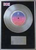 BARRY WHITE - 7" Platinum Disc - NEVER,NEVER GONNA GIVE YOU UP