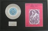 BARRY WHITE - 7" Platinum Disc & Song Sheet - WHAT AM I GONNA DO WITH YOU