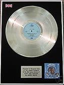 BARRY WHITE - Platinum Disc LP - CAN'T GET ENOUGH -