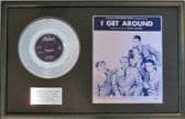 BEACH BOY -7"Platinum Disc & songsheet -I GET AROUND