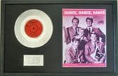BEACH BOYS - 7" Platinum Disc & Songsheet- DANCE,DANCE,DANCE