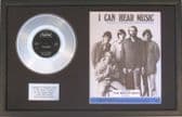 BEACH BOYS-Platinum Disc & Songsheet-I CAN HEAR MUSIC
