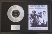 BEACH BOYS-Platinum Disc & Songsheet- SLOOP JOHN B