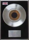 BEE GEES - 7" Platinum Disc - TOO MUCH HEAVEN