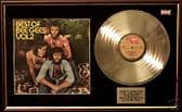 BEE GEES - Best of Vol 2 LP platinum disc & cover