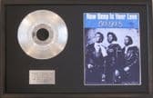 BEE GEES-Platinum Disc&SongSheet-HOW DEEP IS YOURLOVE