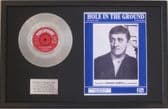 BERNARD CRIBBINS-7"PlatinumDisc&SongSheet-HOLE IN THE