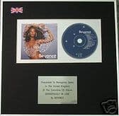 BEYONCE Dangerously in Love CD Album Award