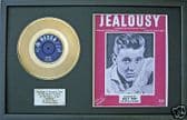 BILLY FURY-24 Carat Gold 7" Disc & songsheet - JEALOUSY