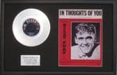 BILLY FURY-PlatinumDisc&SongSheet-IN THOUGHTS OF