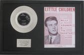 BILLY J KRAMER - 7" Platinum & songsheet - LITTLE CHILDREN