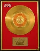 BOB DYLAN - 24 Carat Gold 7" Disc - UNION SUNDOWN