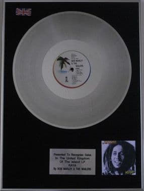 BOB MARLEY - LP  Platinum Disc - KAYA