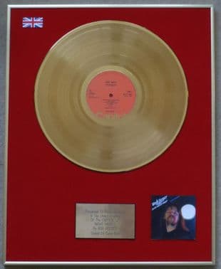 Bob Seger - 24 Carat Gold LP Disc - Night Moves