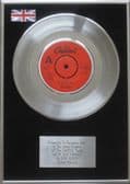 BOG SEGER - 7" Platinum Disc - WE'VE GOT TONIGHT