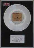 BON JOVI - 7" Platinum Disc - WANTED DEAD OR ALIVE