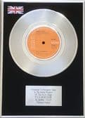 BONNIE TYLER - 7" Platinum Disc - IT'S A HEARTACHE