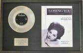 BRENDA LEE -7" PlatinumDisc&SongSheet-LOSING YOU