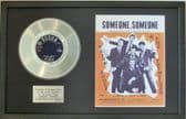 BRIAN POOLE -PlatinumDisc SongSheet -SOMEONE, SOMEONE