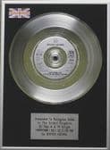 BRYAN ADAMS - 7" Platinum Disc - (EVERYTHING I DO) I DO IT FOR YOU