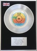 BRYAN FERRY - 7" Platinum Disc - LETS STICK TOGETHER