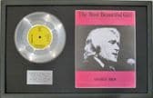 CHARLIE RICH-PlatinumDisc SongSheet-MOST BEAUTIFUL GIRL