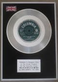 CHRIS BARBER - 7" Platinum Disc - THERE'LL BE A HOT TIME IN THE OLD TOWN TONIGHT