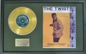 CHUBBY CHECKER -Gold Disc & Song Sheet- THE TWIST