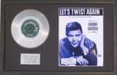 CHUBBY CHECKER-PlatinumDisc&Songsheet-LET'S TWIST AGAIN