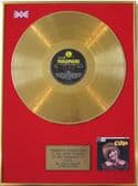 CILLA BLACK - 24 Carat LP Gold Disc - CILLA