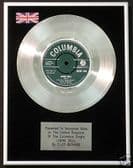 CLIFF RICHARD- 7" Platinum Disc - LIVING DOLL