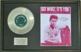 CLIFF RICHARD-PlatinumDisc&Song Sheet-GEE WIZZ IT'S