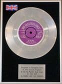DANNY AND THE JUNIORS - Platinum Disc- AT THE HOP