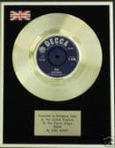 DAVE BERRY - 7" Platinum Disc - MAMA